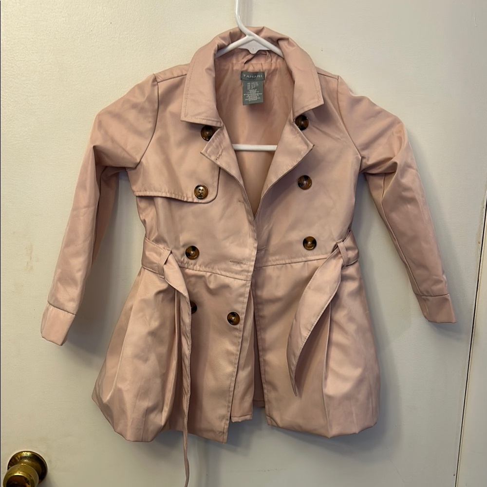 Tahari Girls Coat Pink Size XS - Picture 1 of 6